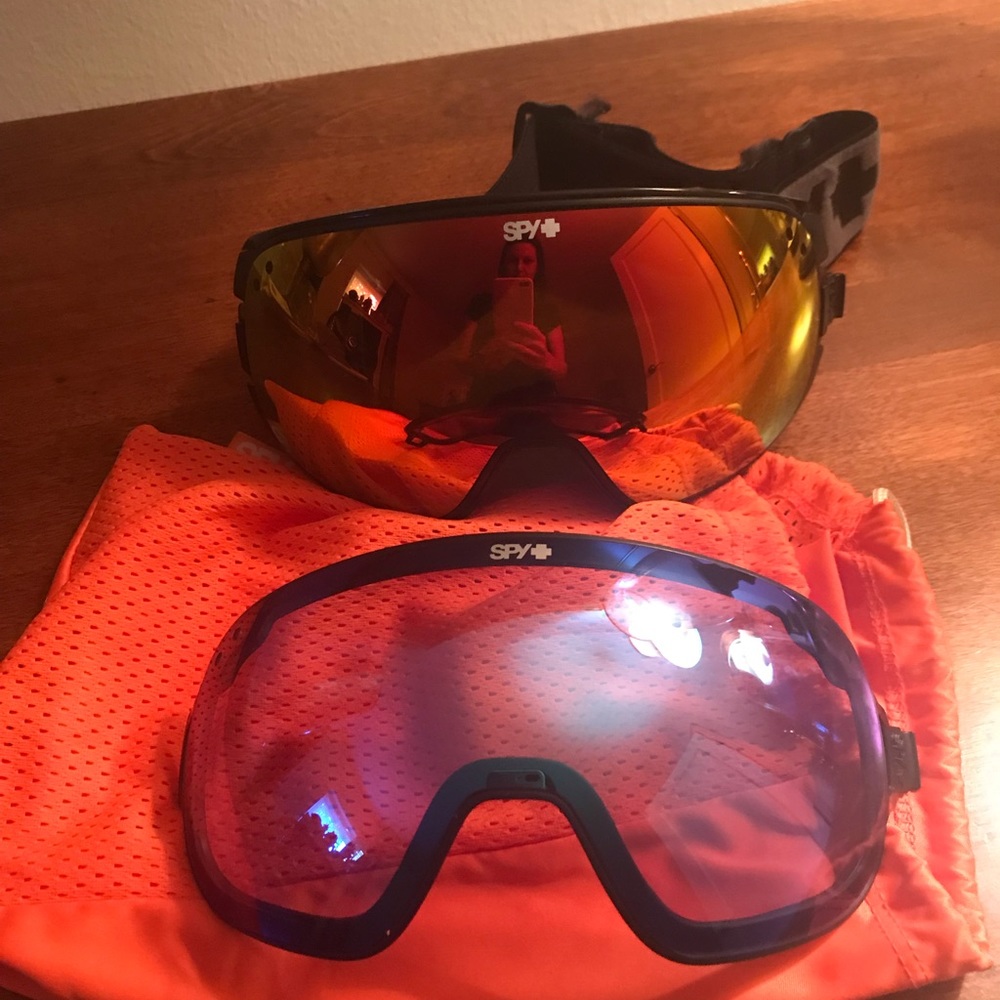 SPY ski goggles
